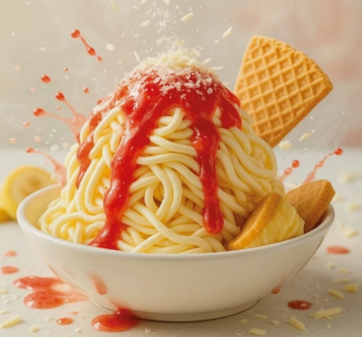 Spaghetti Eis Aroma Zucker 2/3/5/7 Kg Spaghetti Eis Aroma Zucker 2/3/5/7 Kg