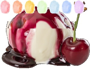 Amarena Kirsche Aroma Zuckerwatte im Eimer 45g/70g/100g