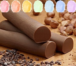 Nougat Aroma Zuckerwatte im Eimer 45g/70g/100g