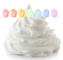 Sahne Aroma Zuckerwatte im Eimer 45g/70g/100g