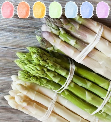 Spargel Aroma Zuckerwatte im Eimer 45g/70g/100g