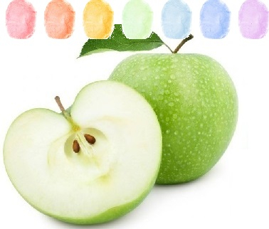 Apfel Grün Aroma Zuckerwatte im Eimer 45g/70g/100g Apfel Grün Aroma Zuckerwatte im Eimer 45g/70g/100g