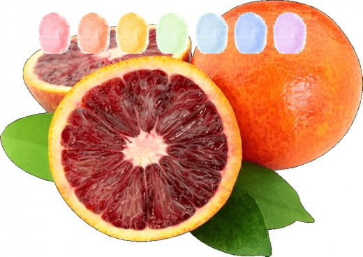 Blutorange Aroma Zuckerwatte im Eimer 45g/70g/100g