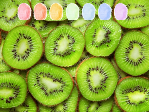 Kiwi Aroma Zuckerwatte im Eimer 45g/70g/100g