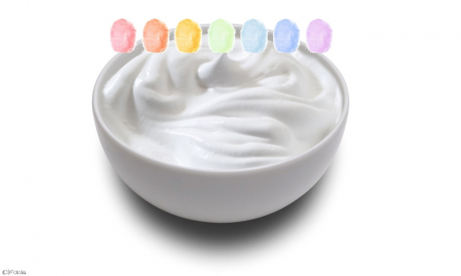 Joghurt Aroma Zuckerwatte im Eimer 45g/70g/100g