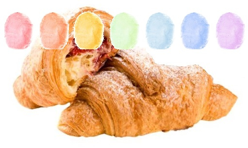 Himbeere Croissant Aroma Zuckerwatte im Eimer 45g/70g/100g