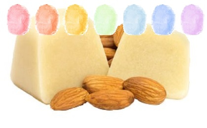 Marzipan Aroma Zuckerwatte im Eimer 45g/70g/100g Marzipan Aroma Zuckerwatte im Eimer 45g/70g/100g