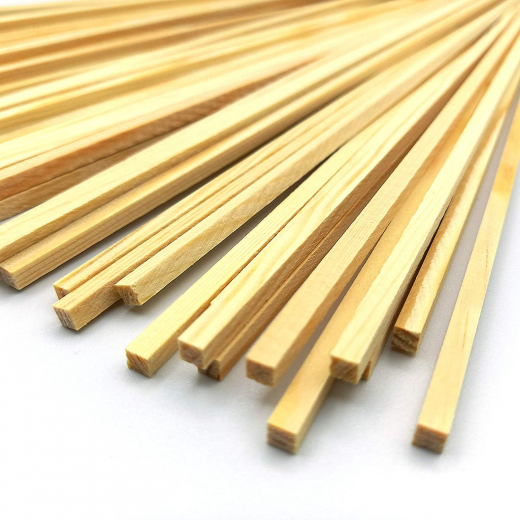 50 Zuckerwatte Stäbe für Zuckerwattemaschine 4 x 4 x 300 mm aus Kiefernholz 50 Zuckerwatte Stäbe für Zuckerwattemaschine 4 x 4 x 300 mm aus Kiefernholz