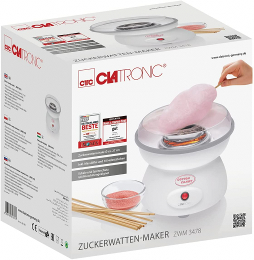 Clatronic Zuckerwatte-Maker ZWM 3478
