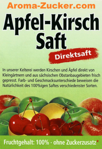 Apfel-Kirsch-Saft 1/3/5 Liter Apfel-Kirsch-Saft 1/3/5 Liter