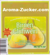 Birnen-Glühwein 9,5 % Alc. 1 / 3 / 5 Liter Birnen-Glühwein 9,5 % Alc. 1 / 3 / 5 Liter