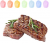 Rindfleisch Aroma Zuckerwatte im Eimer 45g/70g/100g