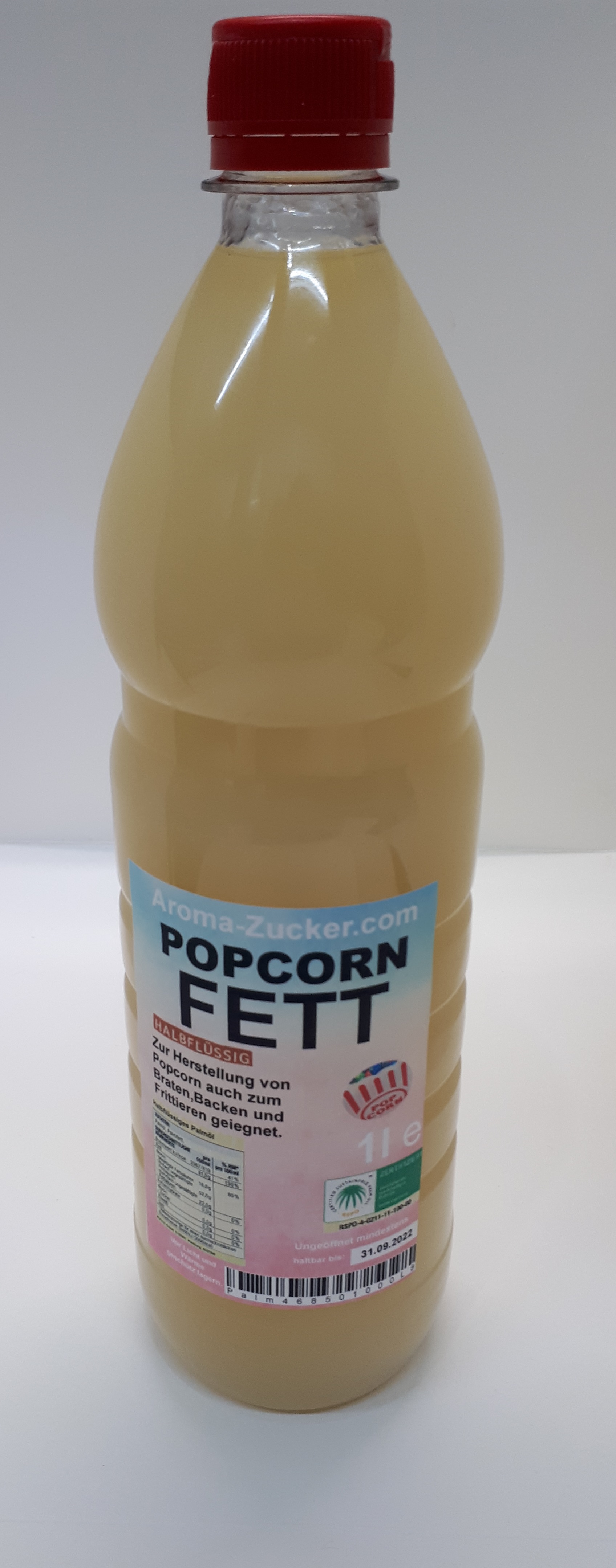 Popcornset Butterfly Popcorn Fett Popcorn Öl 1 Liter Halbflüssig mit , €  21,05