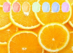 Orange Aroma Zuckerwatte im Eimer 45g/70g/100g