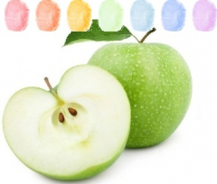Apfel Grün Aroma Zuckerwatte im Eimer 45g/70g/100g