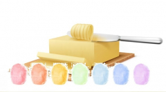 Butter Aroma Zuckerwatte im Eimer 45g/70g/100g