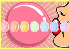 Bubbel Gum Aroma Zuckerwatte im Eimer 45g/70g/100g