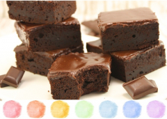 Brownie Schoko Aroma Zuckerwatte im Eimer 45g/70g/100g