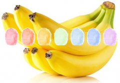 Banane Aroma Zuckerwatte im Eimer 45g/70g/100g