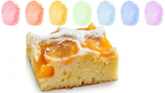 Aprikosenkuchen Aroma Zuckerwatte im Eimer 45g/70g/100g