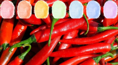 Chili Aroma Zuckerwatte im Eimer 45g/70g/100g