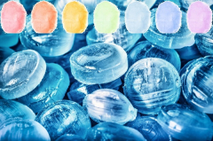 Eisbonbon Aroma Zuckerwatte im Eimer 45g/70g/100g Eisbonbon Aroma Zuckerwatte im Eimer 45g/70g/100g