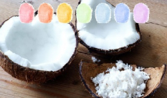 Kokusnuss Aroma Zuckerwatte im Eimer 45g/70g/100g