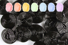 Lakritz Aroma Zuckerwatte im Eimer 45g/70g/100g